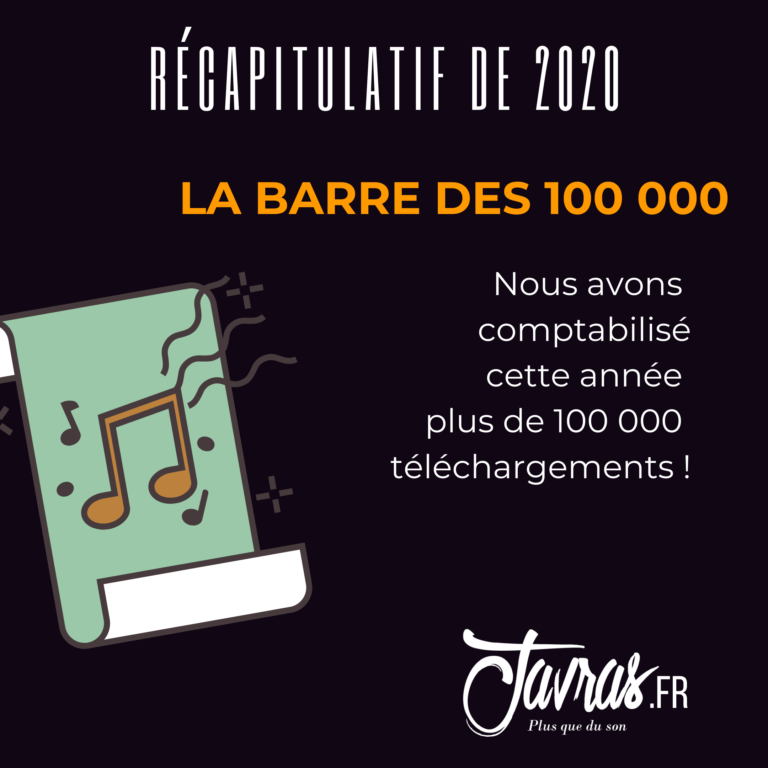 la barre des 100 000 télécharements