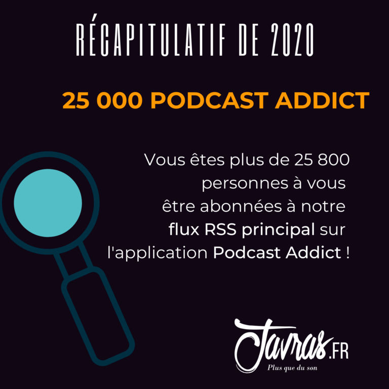 25 000 podcast addict